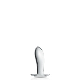 Prestaloveshop Plug Anal Ergonomique en Verre Transparent