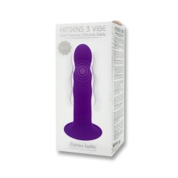 Prestaloveshop Hitsens 3 Gode Vibrant Ventouse Violet "Thermo