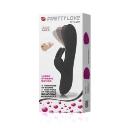 Prestaloveshop Vibromasseur Dylan Rabbit Noir