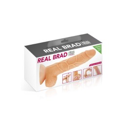 Prestaloveshop Real Brad Gode Ventouse Real Body 21.4Cm