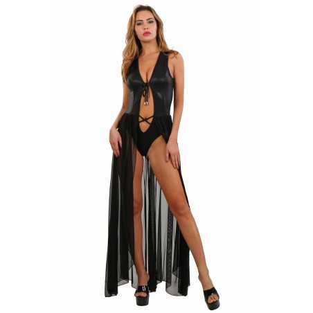 Prestaloveshop Body Robe Noire Magnifique