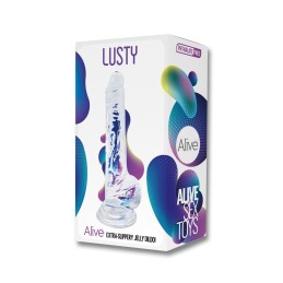 Prestaloveshop Lusty Gode Ventouse Testicules Jelly Transparent