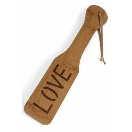 Prestaloveshop Tapette en Bambou Pyrogravé Love