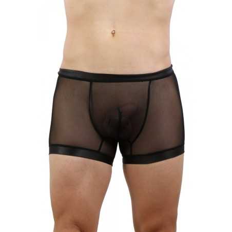 Prestaloveshop Boxer Homme Micro Résille Transparente