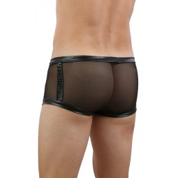 Prestaloveshop Mini Boxer Homme Micro Résille Transparente