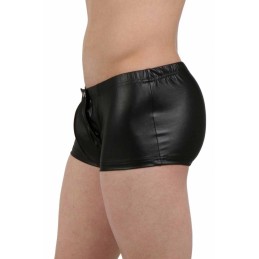 Prestaloveshop Boxer Homme Wetlook Détachable Devant