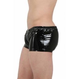 Prestaloveshop Boxer Short Homme Vinyle Zip Devant