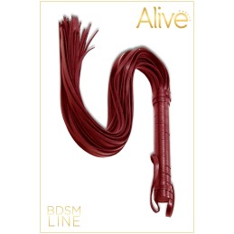 Prestaloveshop Martinet Simili Cuir Grainé Rouge 69Cm