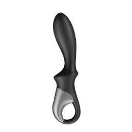 Prestaloveshop Heat Climax Noir Vibro Plug Chauffant Unisexe