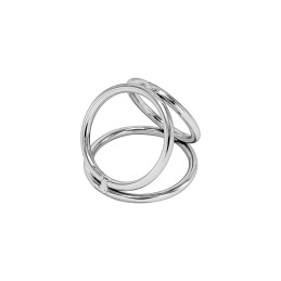 Prestaloveshop Cockring Triple Ring 3 Anneaux Acier