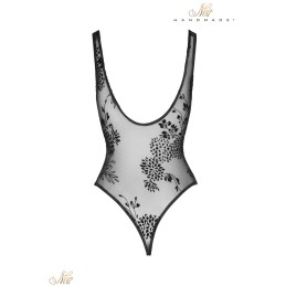 Prestaloveshop Body string micro résille floquée velours F242