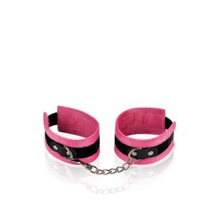 Prestaloveshop Menottes Poignets Rose et Noir