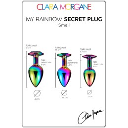 Prestaloveshop My Rainbow Secret Plug Bijou Irisé