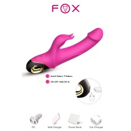 Prestaloveshop Vibromasseur Meteror Rabbit Vibrator Stimulation