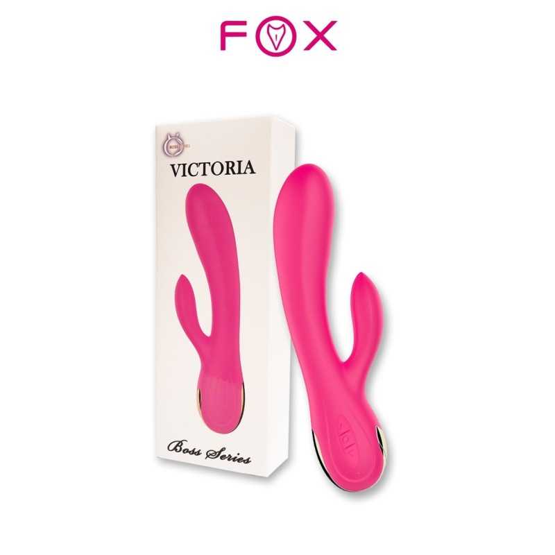 Prestaloveshop Vibromasseur Victoria Rabbit Chauffant Rose