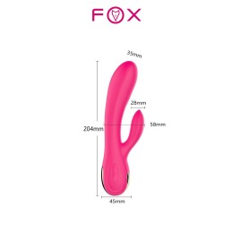 Prestaloveshop Vibromasseur Victoria Rabbit Chauffant Rose