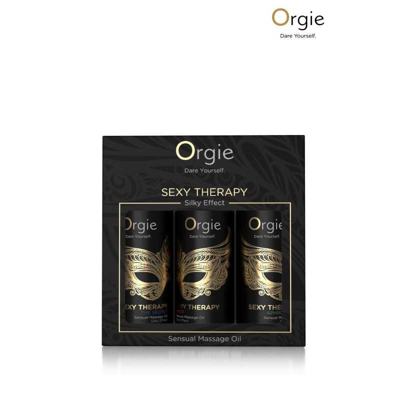 Prestaloveshop Sexy Therapy Pack 3 huiles massage