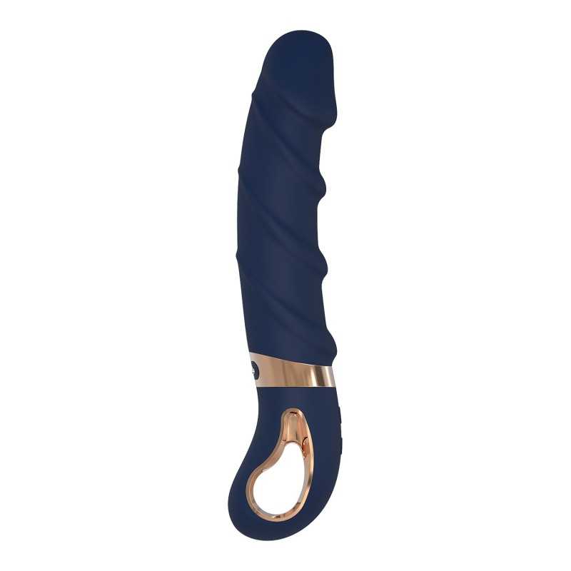 Prestaloveshop Belenos Vibromasseur Puissant Chauffant Usb Bleu