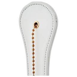 Prestaloveshop Paddle Tapette Simili Cuir Rivets Dorés