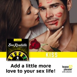 Prestaloveshop Kiss Sex Roulette Jeu Couple Baisers Intimes