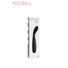 Prestaloveshop Spot Me Stimulateur Point G Ou Clitoris Usb Noir