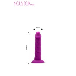 Prestaloveshop Dildo Spirale Me Gode Ventouse