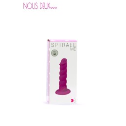 Prestaloveshop Dildo Spirale Me Gode Ventouse