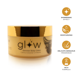 Prestaloveshop Glow Shimmering Crème Scintillante Corporel