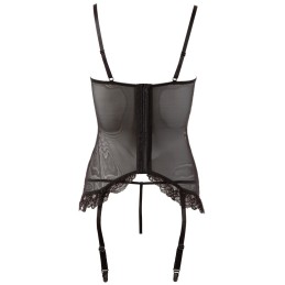 Prestaloveshop Candice Guêpiére Dentelle Noire Seins Et String