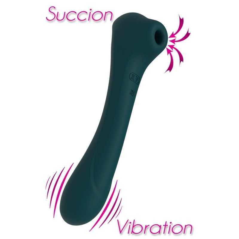 Prestaloveshop Quiver Stimulateur Clitoridien et Vaginal Usb à