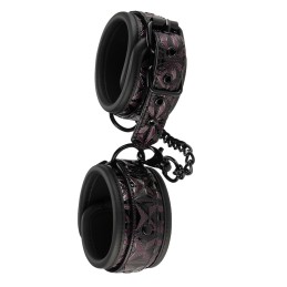 Prestaloveshop Hankle Cuffs Menottes Chevilles Irisé Violet