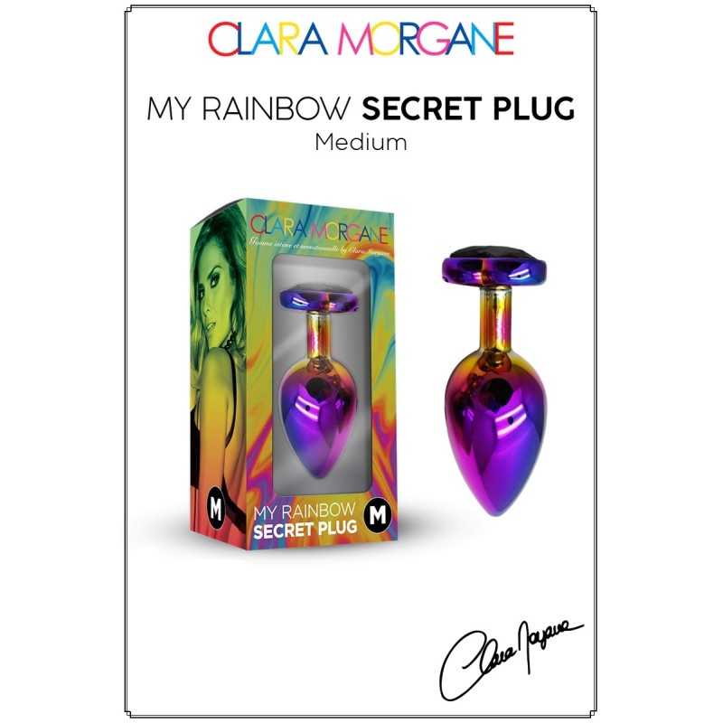 Prestaloveshop My Rainbow Secret Plug Bijou Irisé