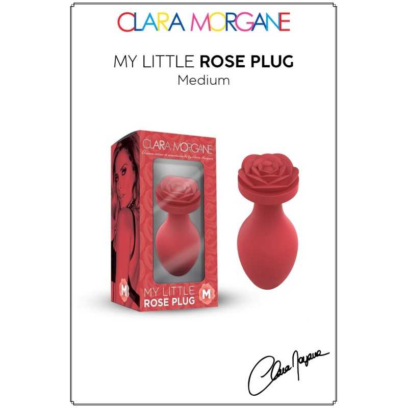 Prestaloveshop My Rose Silicone Plug en forme de rose