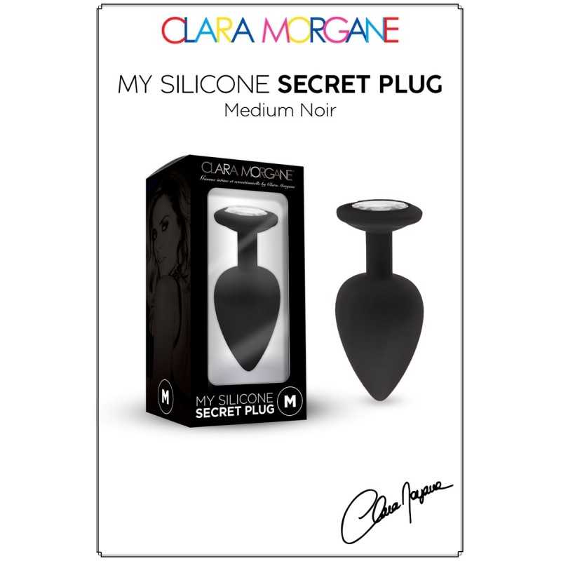 Prestaloveshop My Secret Black Silicone Plug