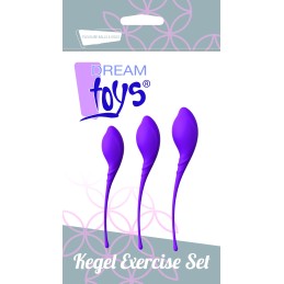 Prestaloveshop Kegel Exercise Set 3 Boules de Geisha Violet