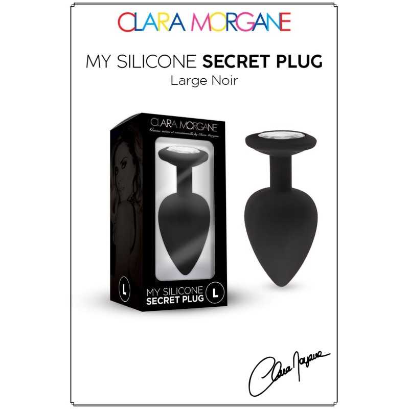 Prestaloveshop My Secret Black Silicone Plug