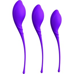 Prestaloveshop Kegel Exercise Set 3 Boules de Geisha Violet