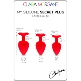 Prestaloveshop My Secret Rouge Silicone Plug