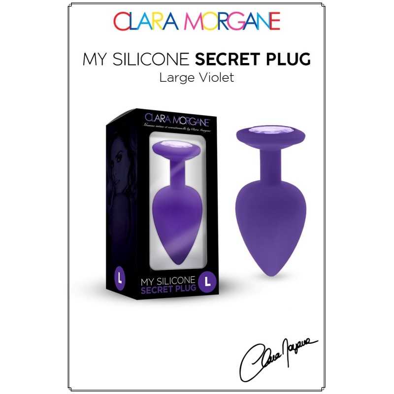 Prestaloveshop My Secret Violet Silicone Plug