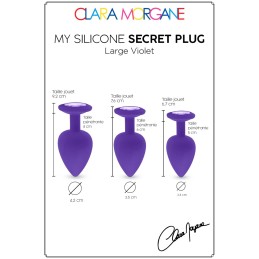 Prestaloveshop My Secret Violet Silicone Plug