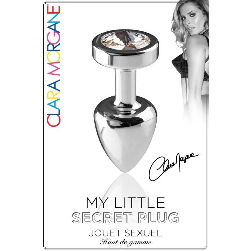 Prestaloveshop My Little Secret Plug Type Rosebud Bijou Diamant