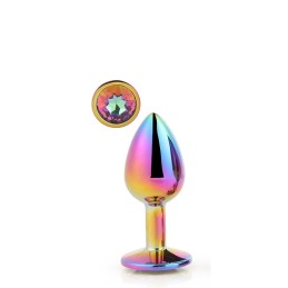 Prestaloveshop Gleaming Love Bijou Plug Irisé Multicolor Taille