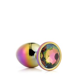 Prestaloveshop Gleaming Love Bijou Plug Irisé Multicolor Taille