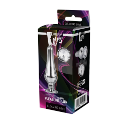 Prestaloveshop Gleaming Love Plug Bijou Argent