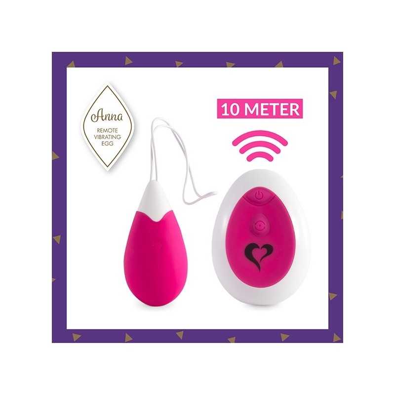 Prestaloveshop Anna Vibrating Egg Remote Deep