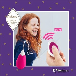 Prestaloveshop Anna Vibrating Egg Remote Deep