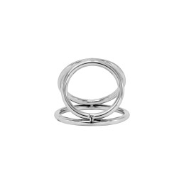 Prestaloveshop Cockring Triple Ring 3 Anneaux Acier