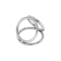 Prestaloveshop Cockring Triple Ring 3 Anneaux Acier