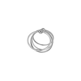 Prestaloveshop Cockring Chain Torc Anneaux Billes Acier