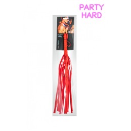 Prestaloveshop Fouet Martinet Rouge Pvc